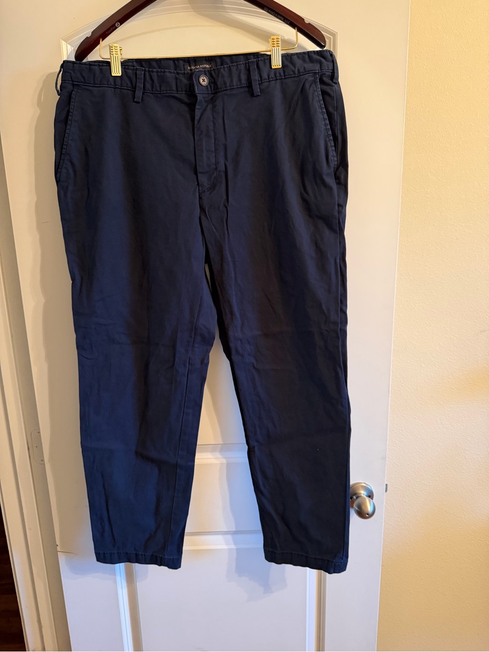 Banana Republic Men's Navy Chino Pants